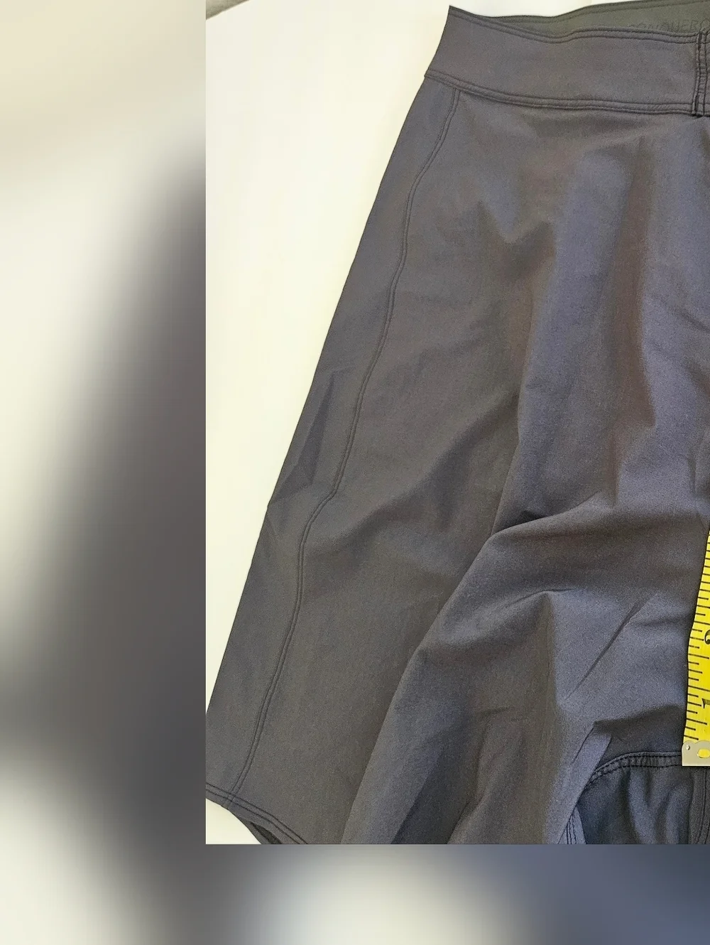 Patagonia-Men's L Hydropeak Boardshorts Charcoal